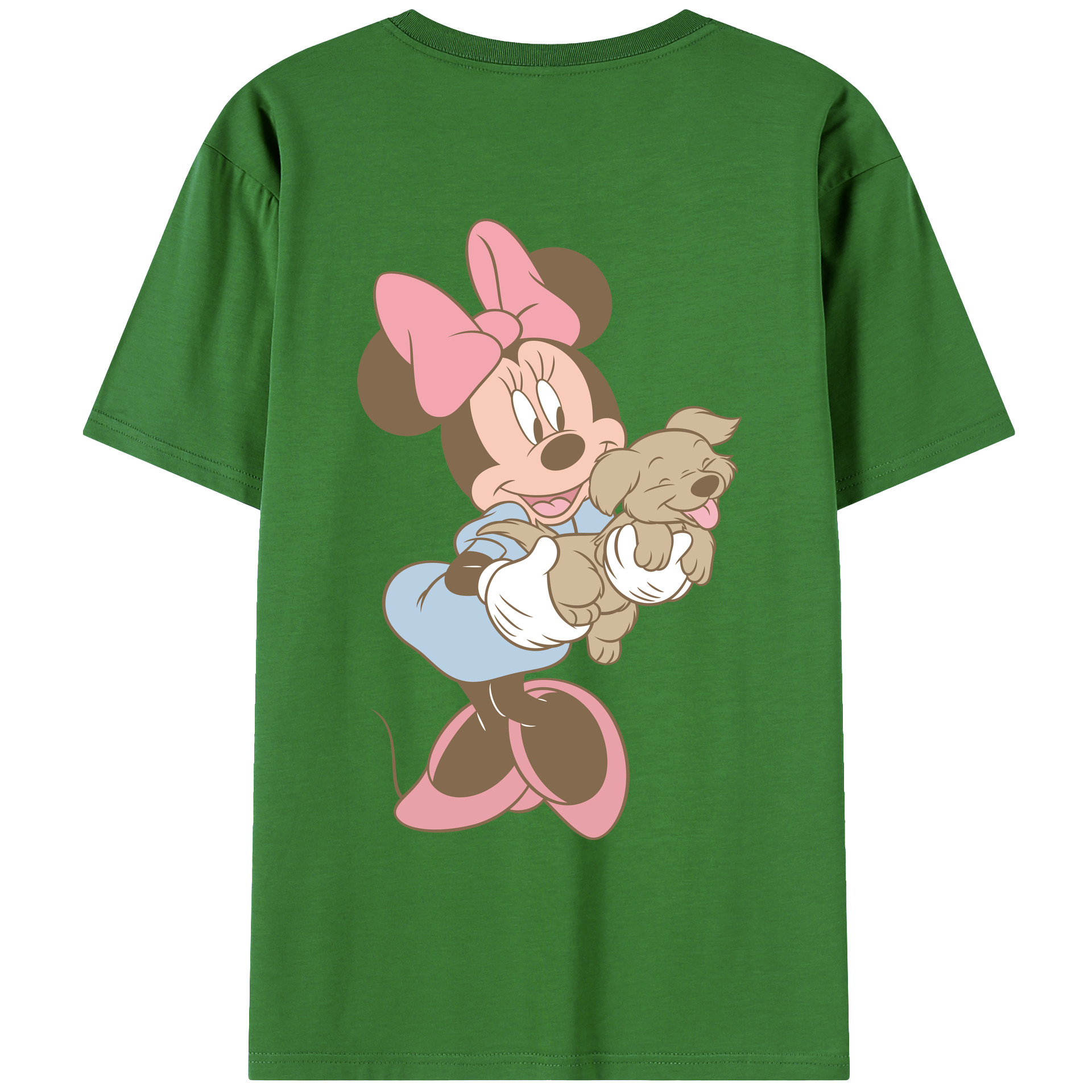 （画像用） ミッキーマウス Mickey Mouse レディース半袖Tシャツ(バックプリント)